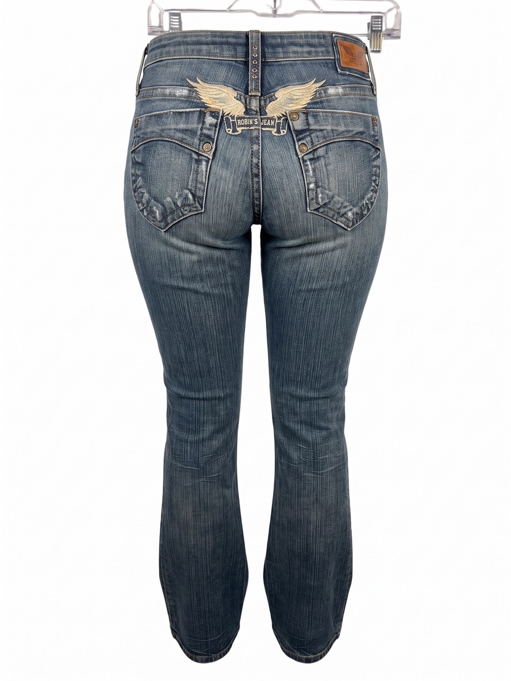 Robin's Jean Women's Bootcut Jeans - Faded Blue Denim